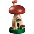 thumbnail image 1 of RICHARD GLAESSER Incense Burner - Mushroom House, 1 of 2