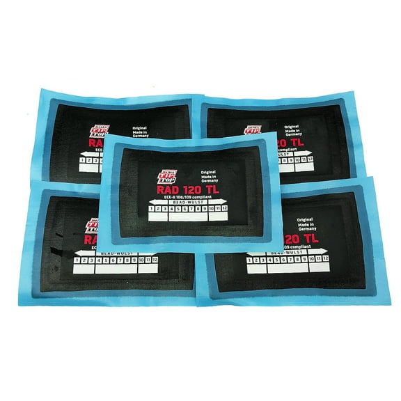 5 Rema Tip Top RAD120 -  Self-Vulcanizing Radial Flat Tire Puncture Repair Patch