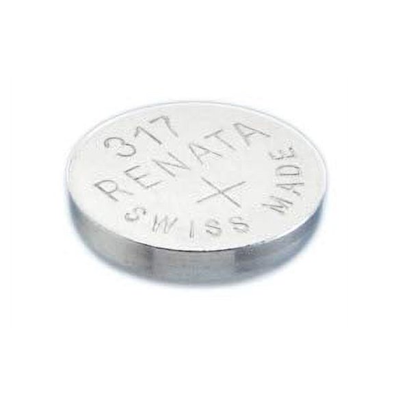 5 Renata 317 SR516SW Silver Oxide Zero Mercury Electronic Batteries