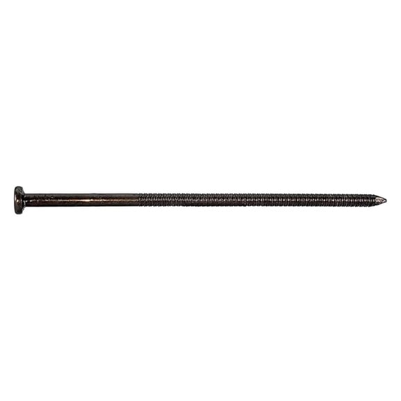 5" Ring Shank Pole Barn Nails - 40D - 1 lb - Tempered Steel Wood Framing Nails for Pole Barns & Structures