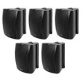 thumbnail image 1 of 5) Rockville WET-6B 70V 6.5" IP55 Black Commercial Indoor/Outdoor Wall Speakers, 1 of 9