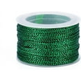 thumbnail image 1 of 5 Roll Nylon Metallic Cords Dark Green 1mm 20m/Roll, 1 of 2