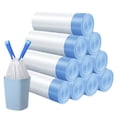 thumbnail image 1 of 5-Roll Pack of 75 Drawstring Trash Bags, Large Capacity & Extra Thick, Scented Handheld Garbage Bags, Thickened Handheld Kitchen Plastic Bags, 1 of 7