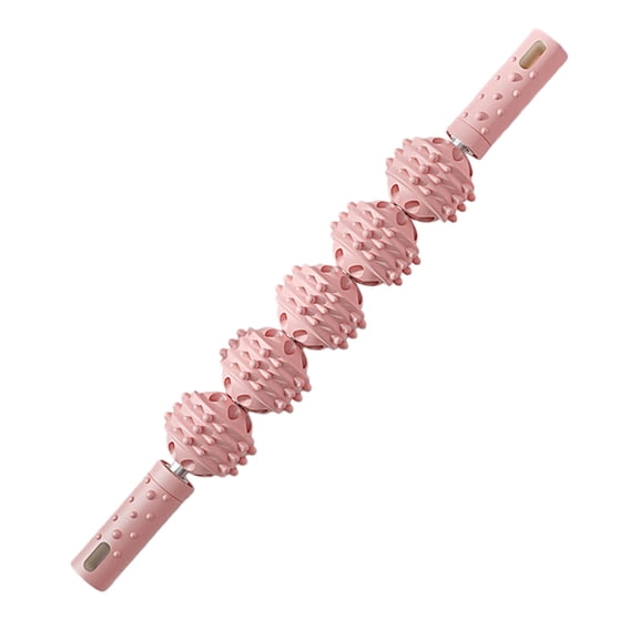 5 Roller Deep Tissue Massage Stick For Muscle Relief Handheld Body Massager Antislip For Back Neck Legs Gym Home Use