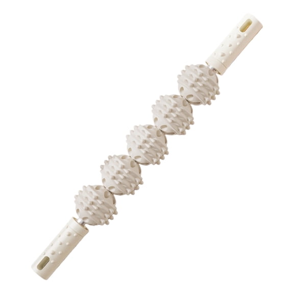 5 Roller Deep Tissue Massage Stick For Muscle Relief Handheld Body Massager Antislip For Back Neck Legs Gym Home Use