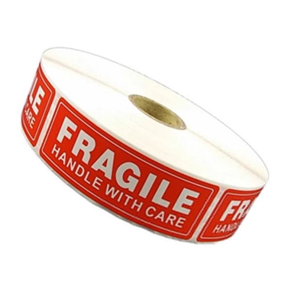 5 Rolls 5000 1 x 3 FRAGILE HANDLE WITH CARE Stickers Labels