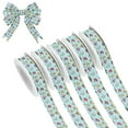 thumbnail image 1 of 5 Rolls Christmas Ribbon 1.5 inch Wide Decorative Ribbon for Gift Wrapping and Holiday Decorations Christmas Doodle Set, 1 of 7