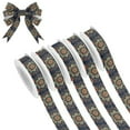 thumbnail image 1 of 5 Rolls Christmas Ribbon 1.5 inch Wide Decorative Ribbon for Gift Wrapping and Holiday Decorations Colorful Mandala Pattern, 1 of 7