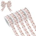 thumbnail image 1 of 5 Rolls Christmas Ribbon 1.5 inch Wide Decorative Ribbon for Gift Wrapping and Holiday Decorations Cute Dachshunds, 1 of 7