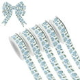 thumbnail image 1 of 5 Rolls Christmas Ribbon 1.5 inch Wide Decorative Ribbon for Gift Wrapping and Holiday Decorations Spring Flowers, 1 of 7