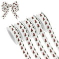 thumbnail image 1 of 5 Rolls Christmas Ribbon 1.5 inch Wide Decorative Ribbon for Gift Wrapping and Holiday Decorations Truck Carrying Tree Pattern, 1 of 7