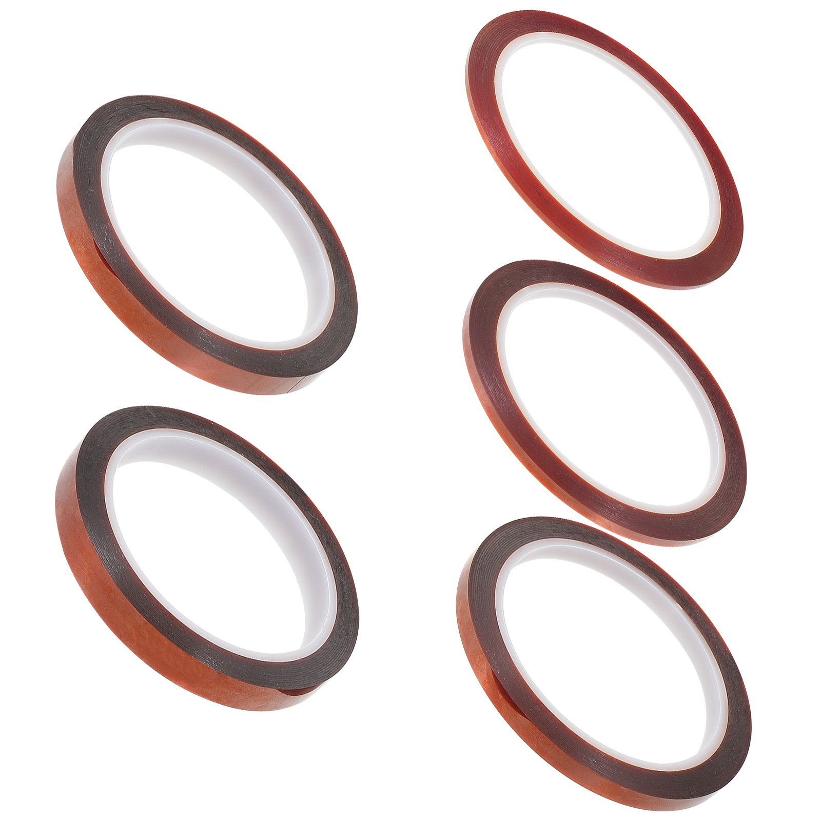 5 Rolls Electronic Adhesive Tape High Temperature Resistance