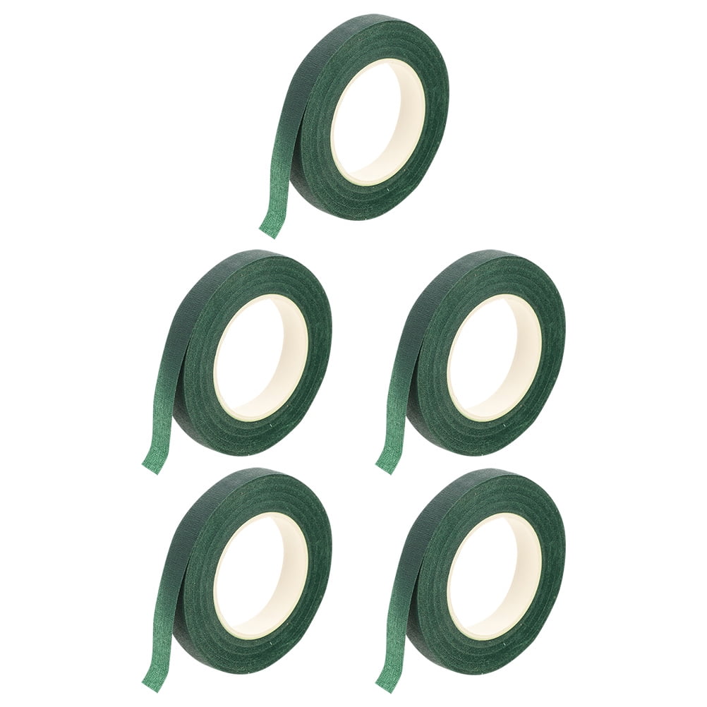 5 Rolls Green Tape Wound Flower Wrapping DIY Floral Arrangement Florist