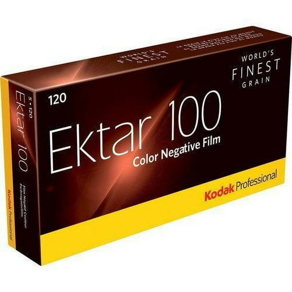 5 Rolls Kodak 120 PROFESSIONAL Ektar 100 Color Negative 8314098