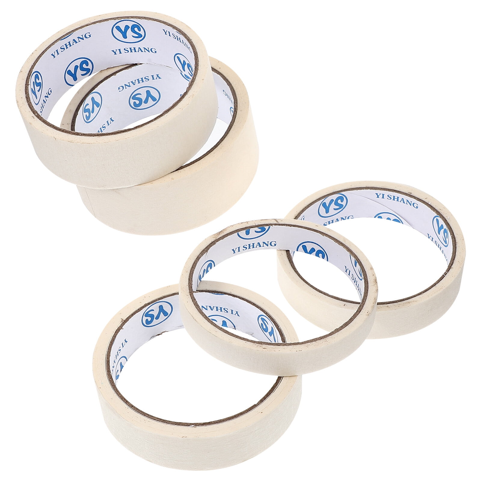 5 Rolls Masking Tape Acid Free for Matting Pictures Kids Drawing Tapes