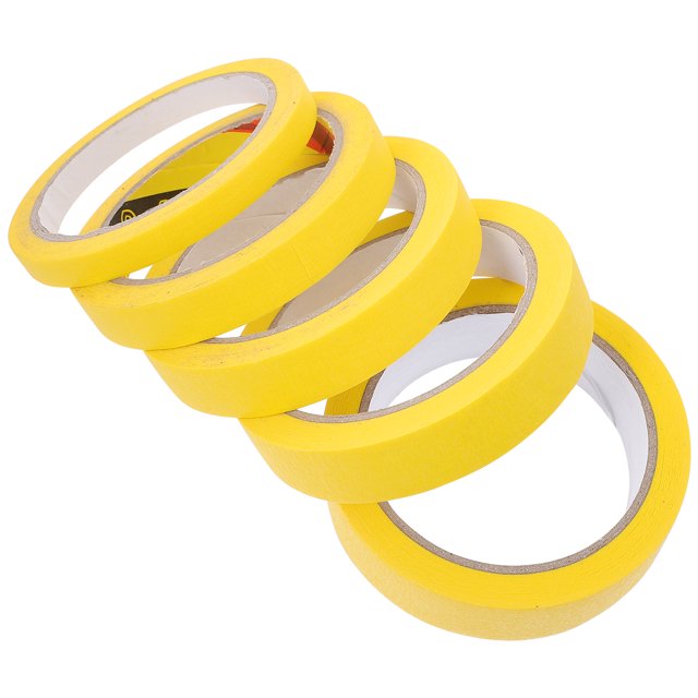 5 Rolls Masking Tape Car Furniture Spray Paint Masking Easytear Tape