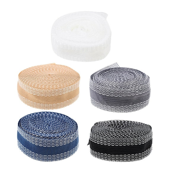 5 Rolls Iron on Hemming Tapes Fabric Fusing Tapes for Sewing Pants Jeans Trousers