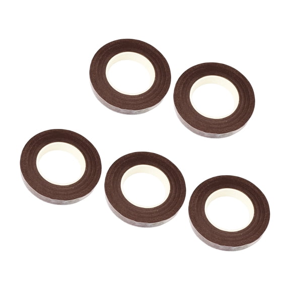5 Rolls Practical Artificial Flower Stem Tape Multifuntional for Realistic Floral Arrangements and Creative Art Designs