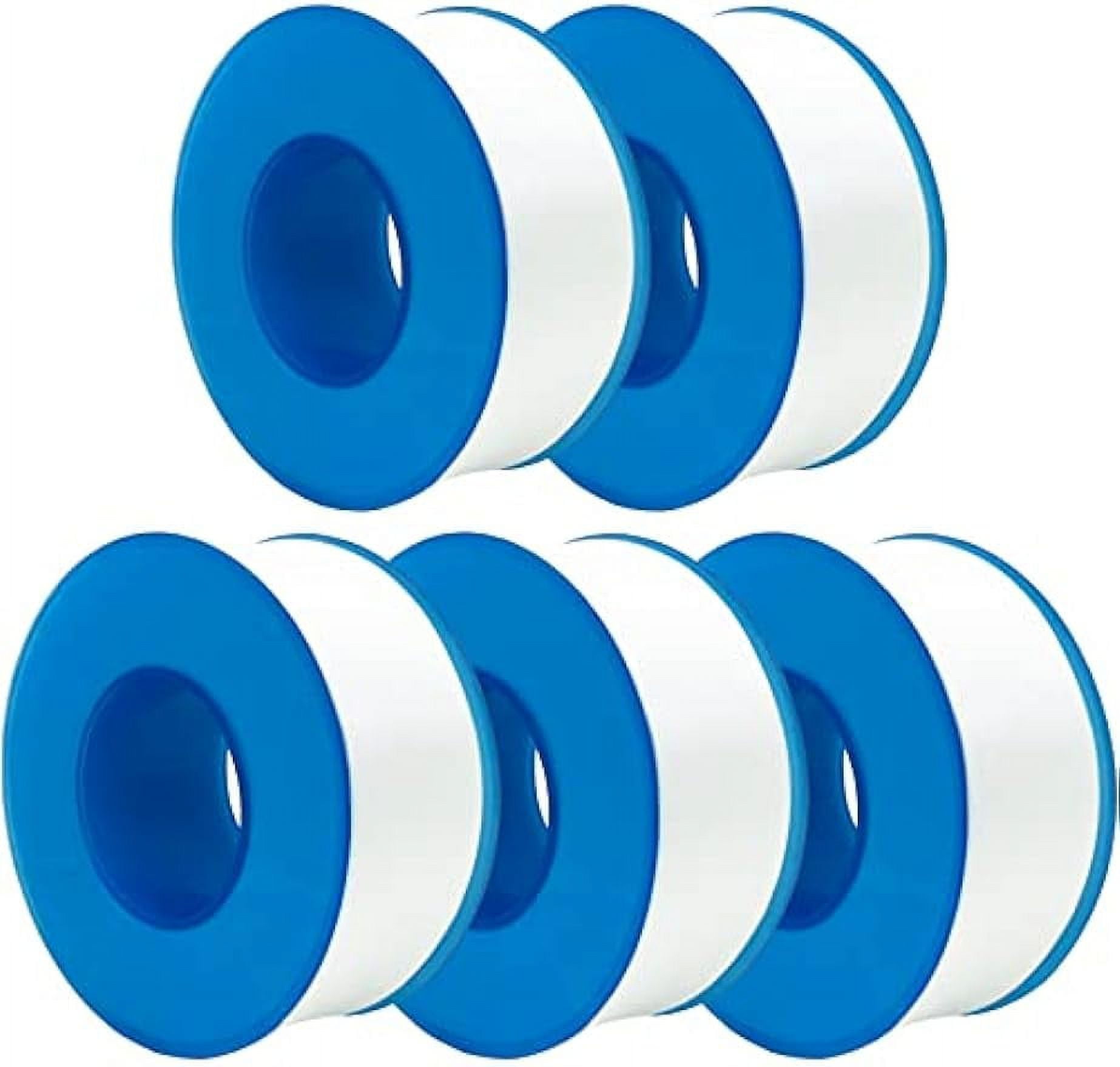5 Rolls Premium Teflon Tape Plumbing, Plumbers Tape for leaks, PTFE