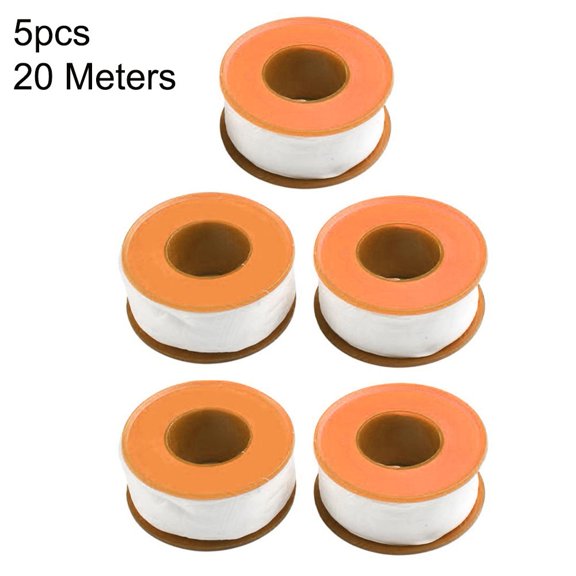 5 Rolls Sealing Tape Seam Tape for Plumbers Tape for Leaky Plumbing Tape