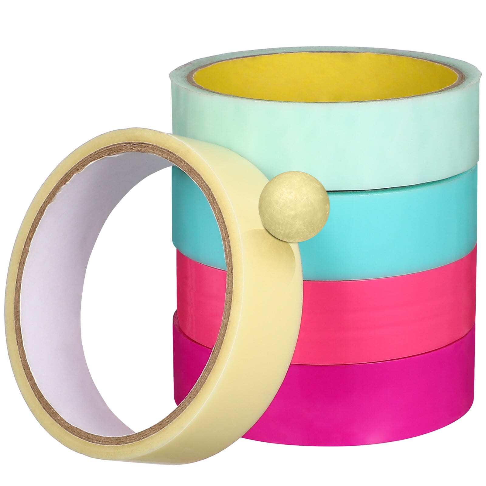 5 Rolls Sticky Ball Tapes Candy Color Fidget Toys DIY
