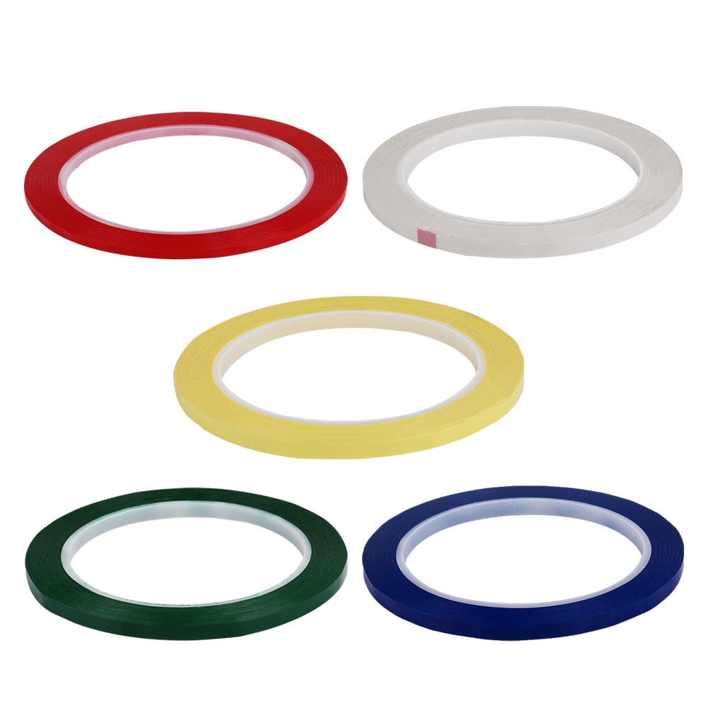 5 Rolls White Labels Gaff Tape Violin Practical Decals Learning