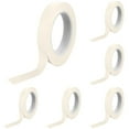thumbnail image 1 of 5 Rolls White Masking Tape, 0.3 inch Wide Total 65.6FT(20M) Long Painters Tape, Gap Repairing Tape Rolls, Great for DIY Crafts, Labeling, DIY Decorative, Art Supplies, Art Tape(White,787.4x0.3"), 1 of 3