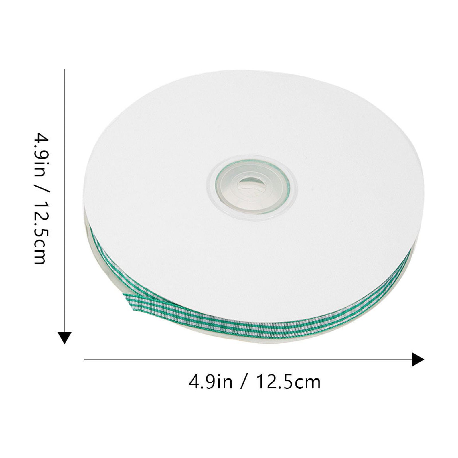 5 Rolls of Gift Packing Ribbons Plaid Ribbons Gift Wrapping Ribbons DIY