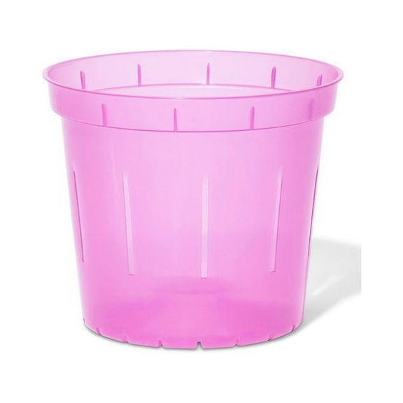 5" Rose Quartz Slotted Orchid Pot (3 Pack) by rePotme