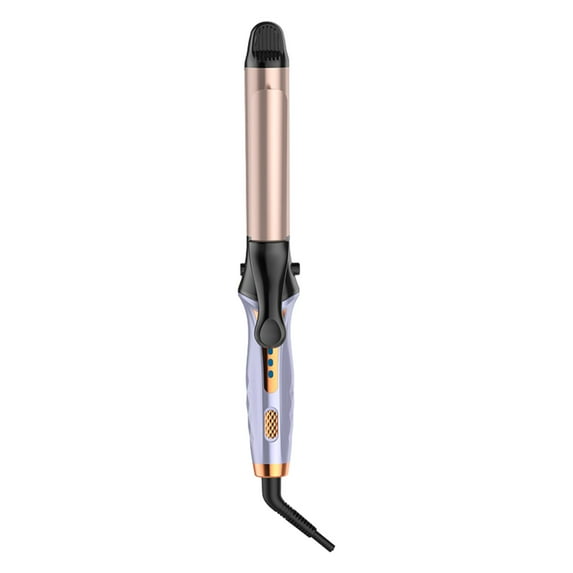 Under $5, Rotating Curling Iron Curling And Straightening Hair 2 In 1 Automatic Curling Wand For Curls Beach Waves30s Fast Heat-up Long Barrel For Long Hair