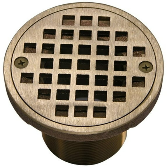 5" Round Adjustable Grate Grate Finish: Chrome