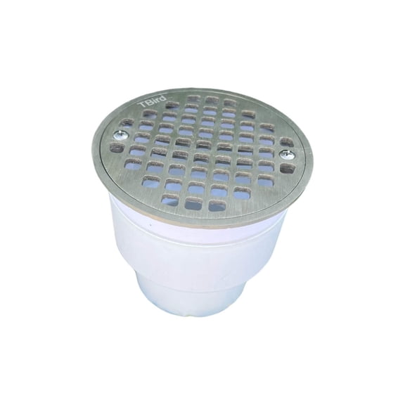 5" Round Nickel Bronze On Grade Drain