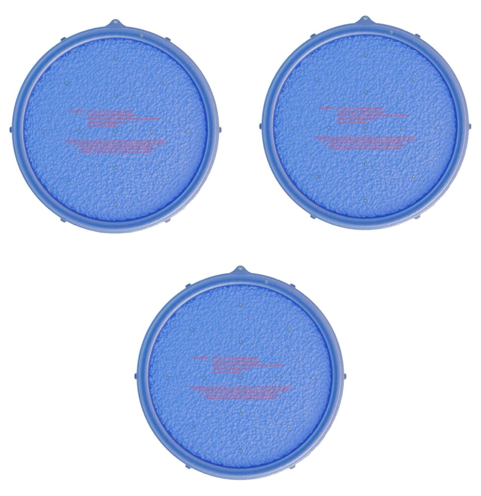 5' Round Solar Pool Heating - Blue - 3 Pack