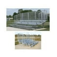 thumbnail image 1 of 5 Row Standard Bleachers with Vertical Picket Railing, 27 ft., 1 of 1