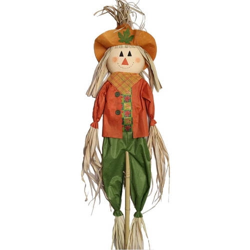 5' Scarecrow Fall Harvest Halloween Decoration - Walmart.com