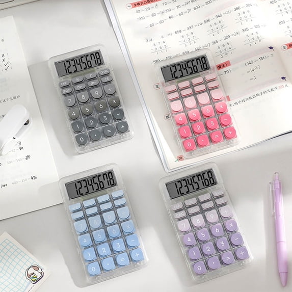 Under $5 Scientific Calculator 240 Functions Handwriting Tablet 2 in 1 6 Inch LCD Writing Pad Desk Math Calculator for Teens College Office Accounting Exam by PALIFEUR