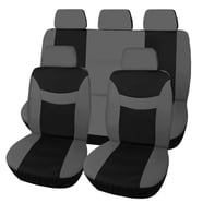 Motor Trend AquaShield Waterproof Rear Split Bench Seat Cover – Heavy Duty Neoprene, Universal