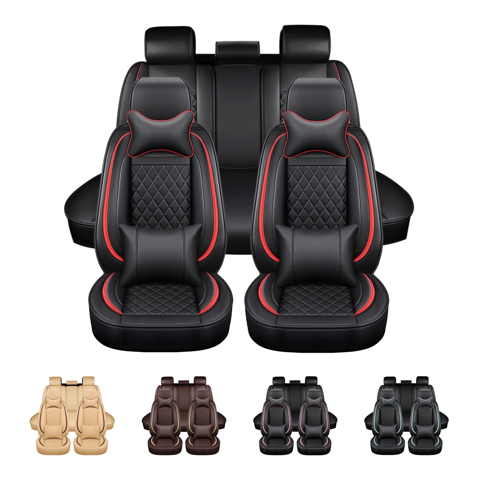 5 Seats 3D Car Seat Covers For Hyundai Tucson Accent Veracruz 2000-2024