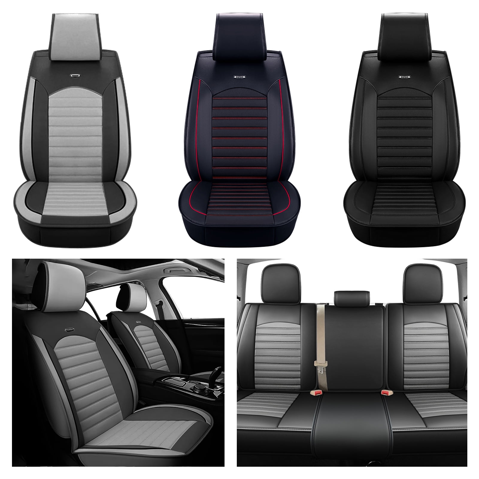 OEM-Style Driver Bottom Leather Seat Cover – Fits 2014-2019 GMC
