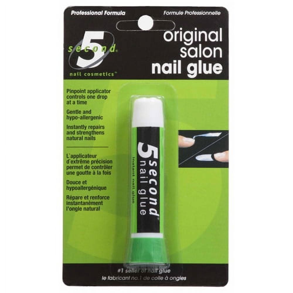 5 Second Nail Glue Tube - 2 Gm, 6 Pack