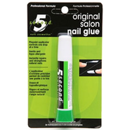 5 Second Nail Salon Nail Glue, 0.7 Oz