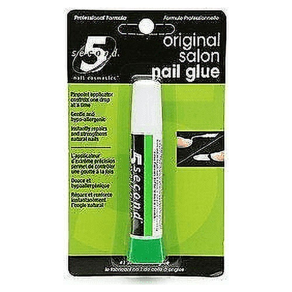 5 Second Original Salon Nail Glue Professional Formula 0.07 oz Pack of 6