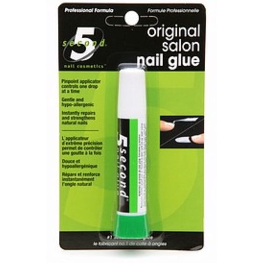 5 Second Salon Nail Glue, 0.7 oz (Pack of 12)