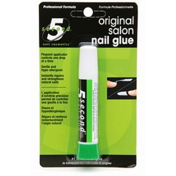 5 Second Salon Nail Glue, 0.7 oz (Pack of 2)