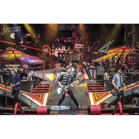 5 Seconds of Summer 5SOS - Tour Poster Print (22 x 34)