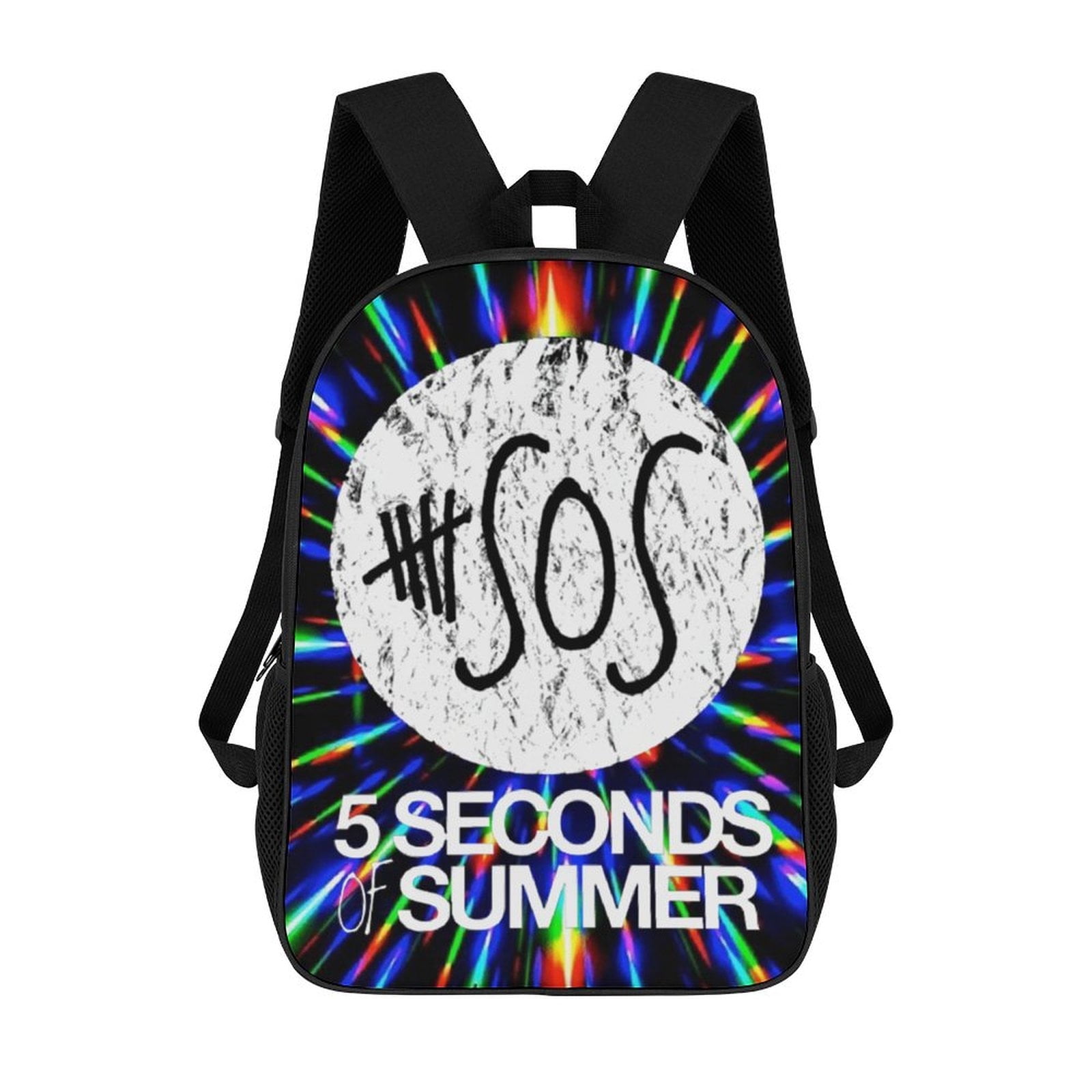 5 Seconds of Summer 5Sos Backpack 17 Inch Shoulder Bag Sturdy 