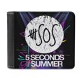 thumbnail image 1 of 5 Seconds of Summer 5Sos Leather Wallet Slim Card Wallet Bifold RFID Blocking Card Holder Purse, 1 of 7