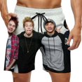 thumbnail image 1 of 5 Seconds of Summer 5Sos Mens Board Shorts Quick Dry Swim Trunk Lightweight Soft Swimsuit Youth Bathing Suit for Boys XL, 1 of 8