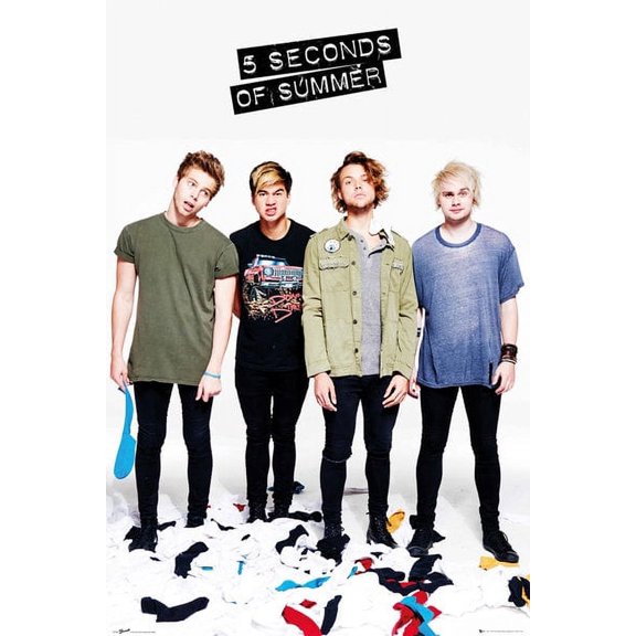 5 Seconds of Summer Clothes (Bravado) Poster (24 x 36)