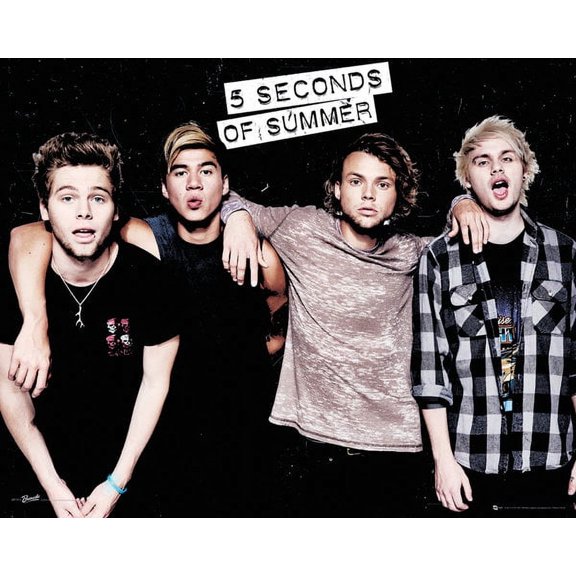 5 Seconds of Summer Peace (Bravado) Poster (16 x 20)